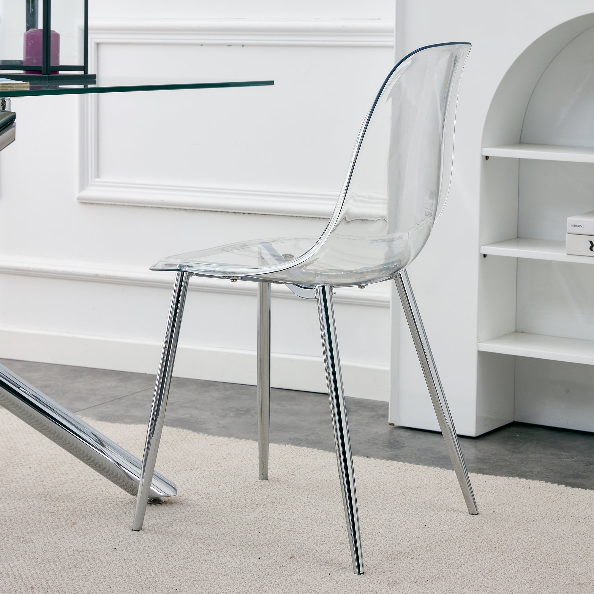 Modern Minimalist Transparent Dining Chair