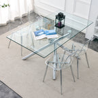 Modern Minimalist Transparent Dining Chair