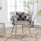 Luxury Modern Velvet Single Sofa Chair