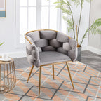 Luxury Modern Velvet Single Sofa Chair