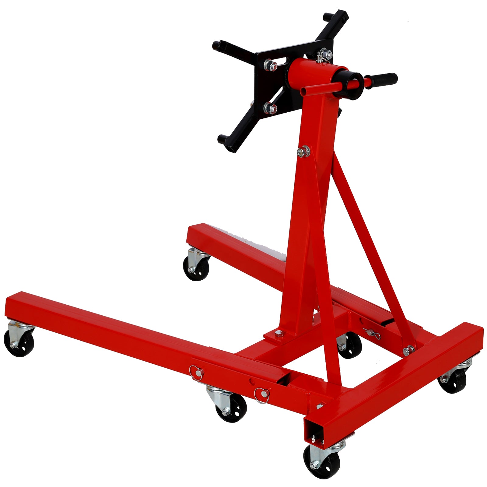 Heavy-Duty Engine Stand with Rotating Head