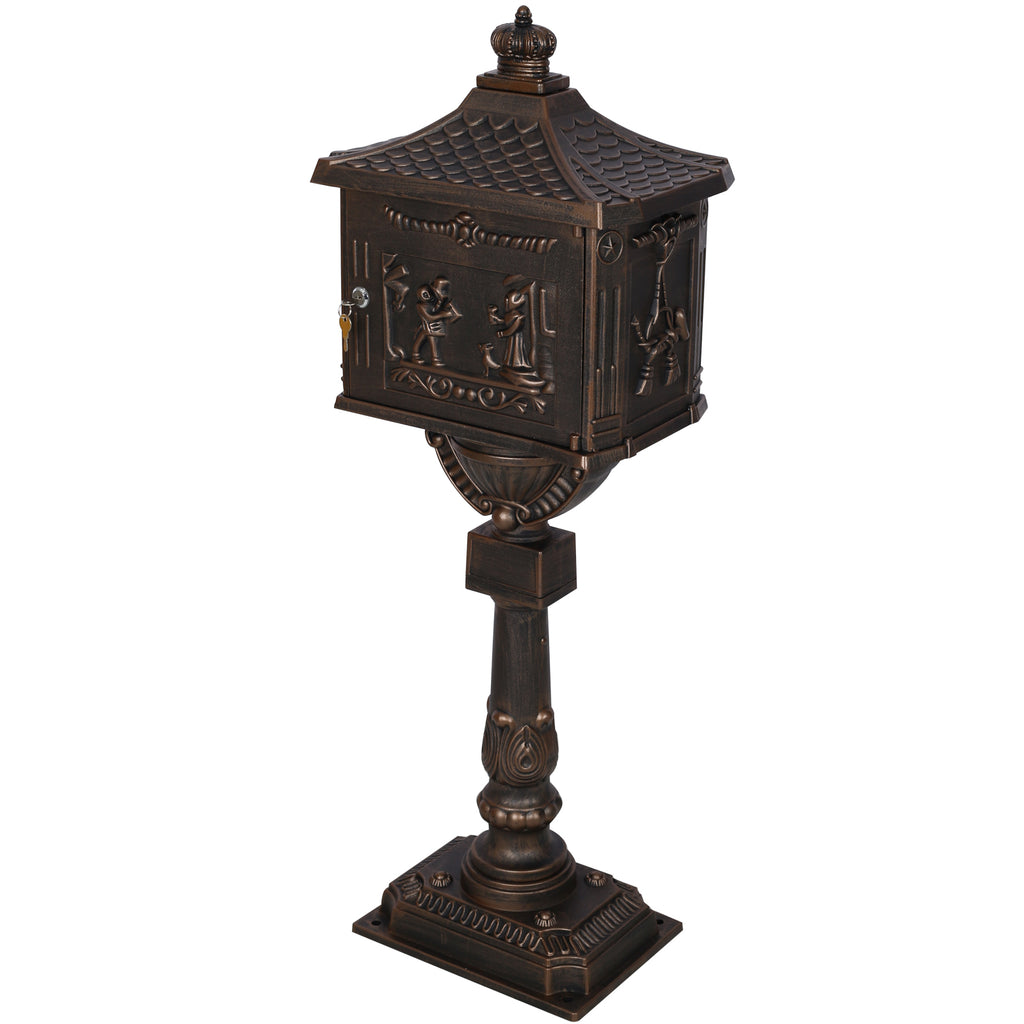 Cast Aluminum Mail Box