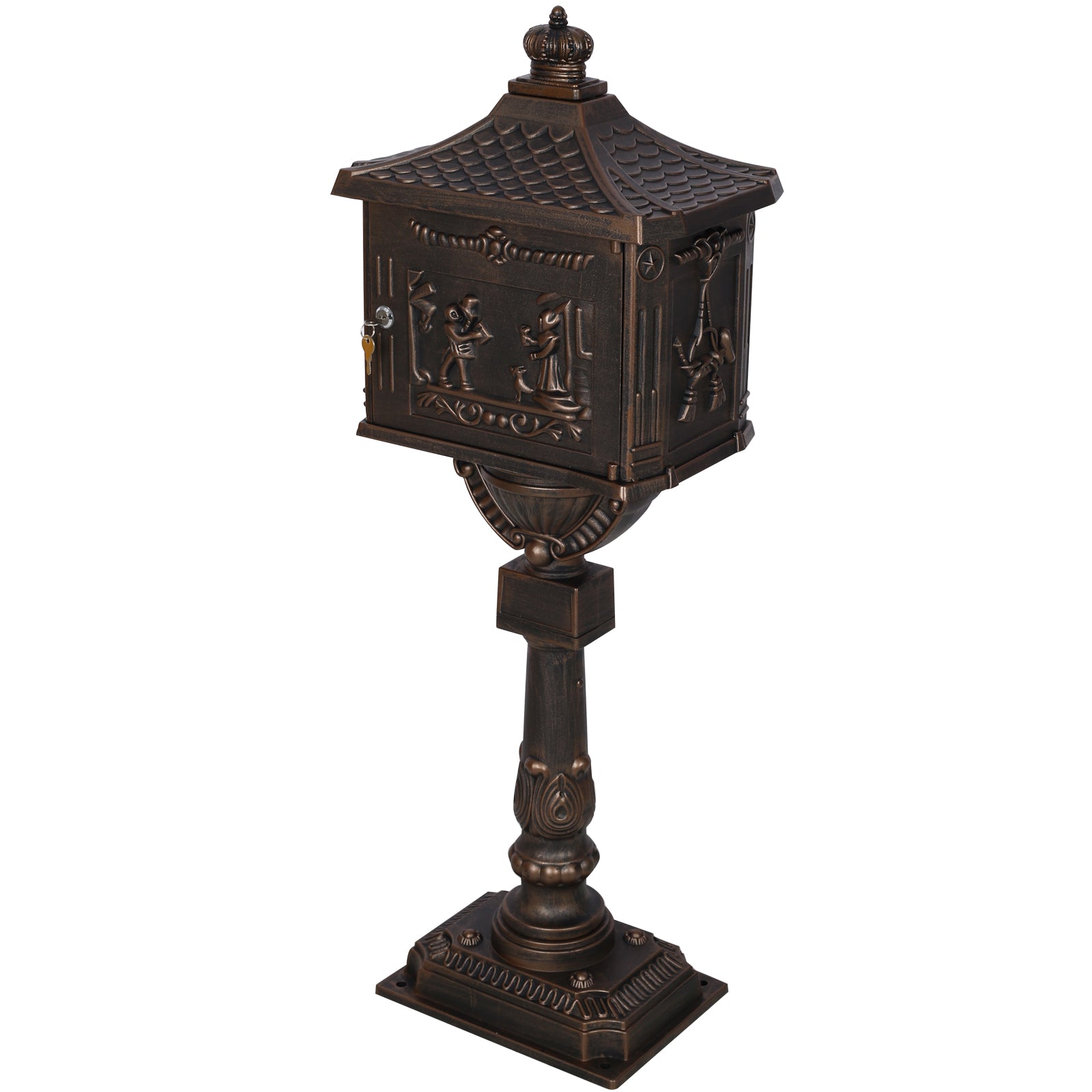 Cast Aluminum Mail Box