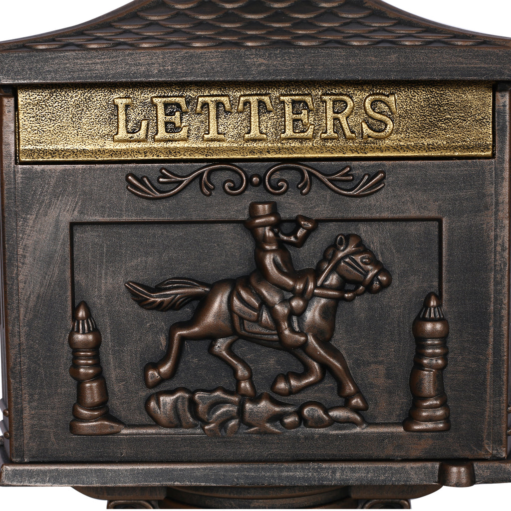 Cast Aluminum Mail Box