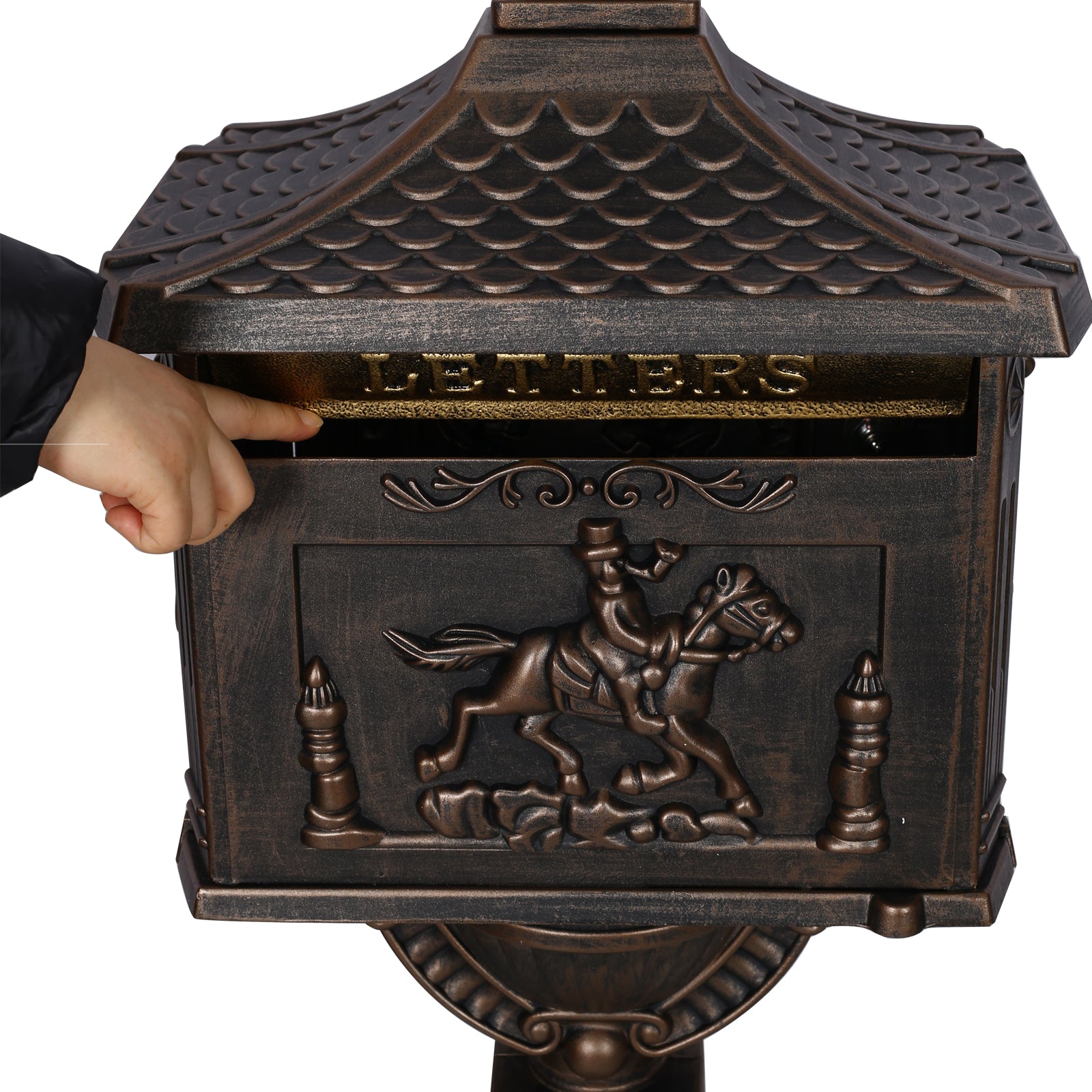 Cast Aluminum Mail Box