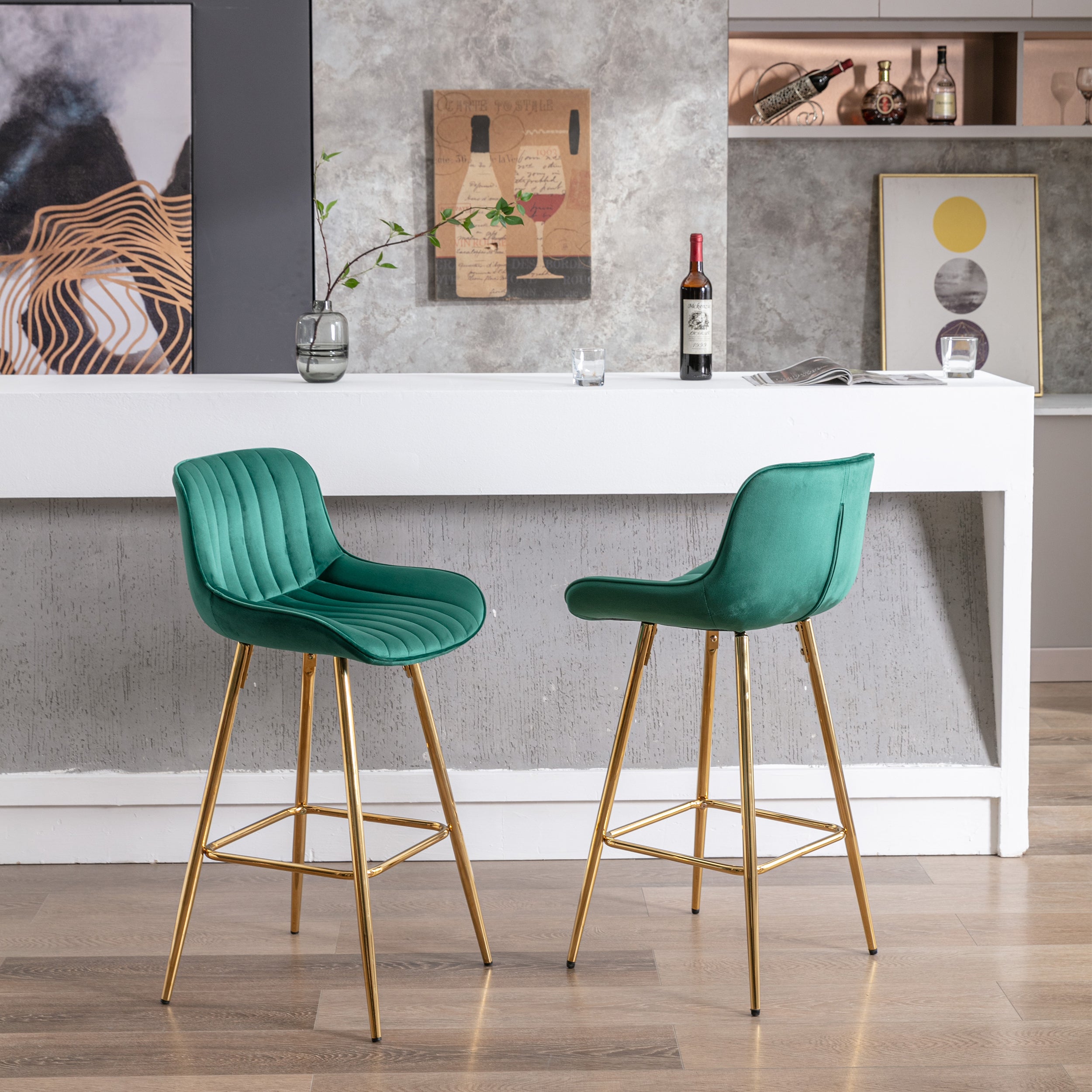 26 Inch Set of 2 Bar Stools