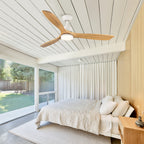 YUHAO 52 Inch Integrated LED Ceiling Fan Lighting with Remote Control