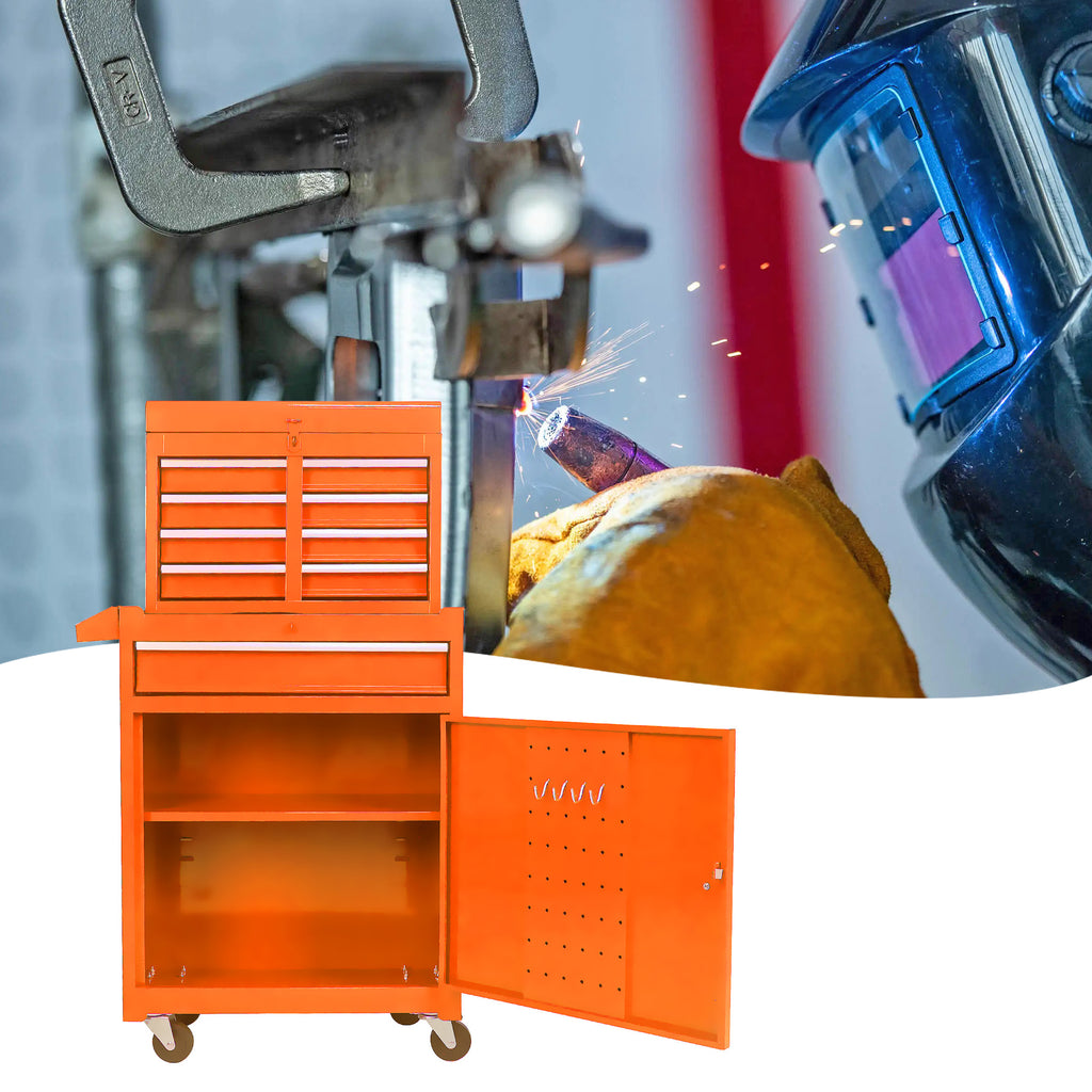 Rolling Tool Chest - 5-Drawer Tool Box Organizer