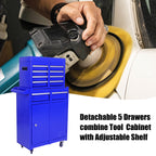 Rolling Tool Chest, 5-Drawer Tool Box Organizer