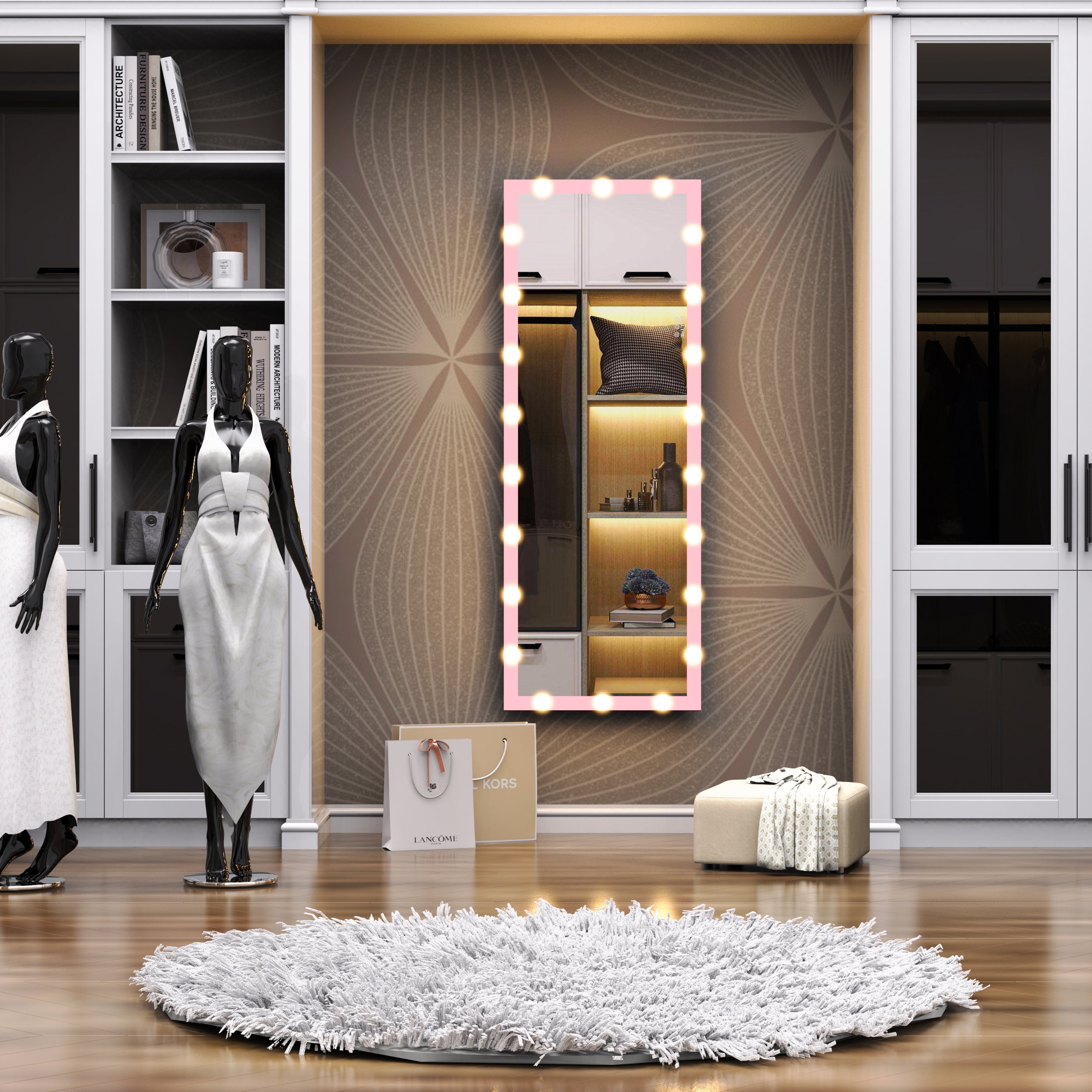 Hollywood Full Length Mirror with Lights