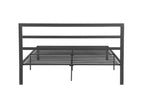 Queen Size Metal Bed Frame with Headboard