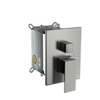 Dual Shower Head - 10 Inch Wall Mounted Square Shower System