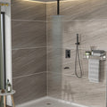 Shower System with Waterfall Tub Spout