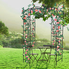 Metal Garden Arch Iron Garden Arbors Gazebo