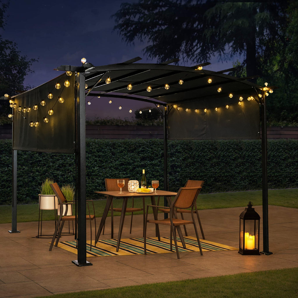12 x 9 Ft Outdoor Pergola Patio Gazebo