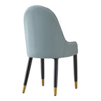 Modern Dining Chairs Set of 2 pcs Faux Leather Dining Chairs