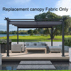 Replacement Canopy Top Cover Fabric for Outdoor Pergola