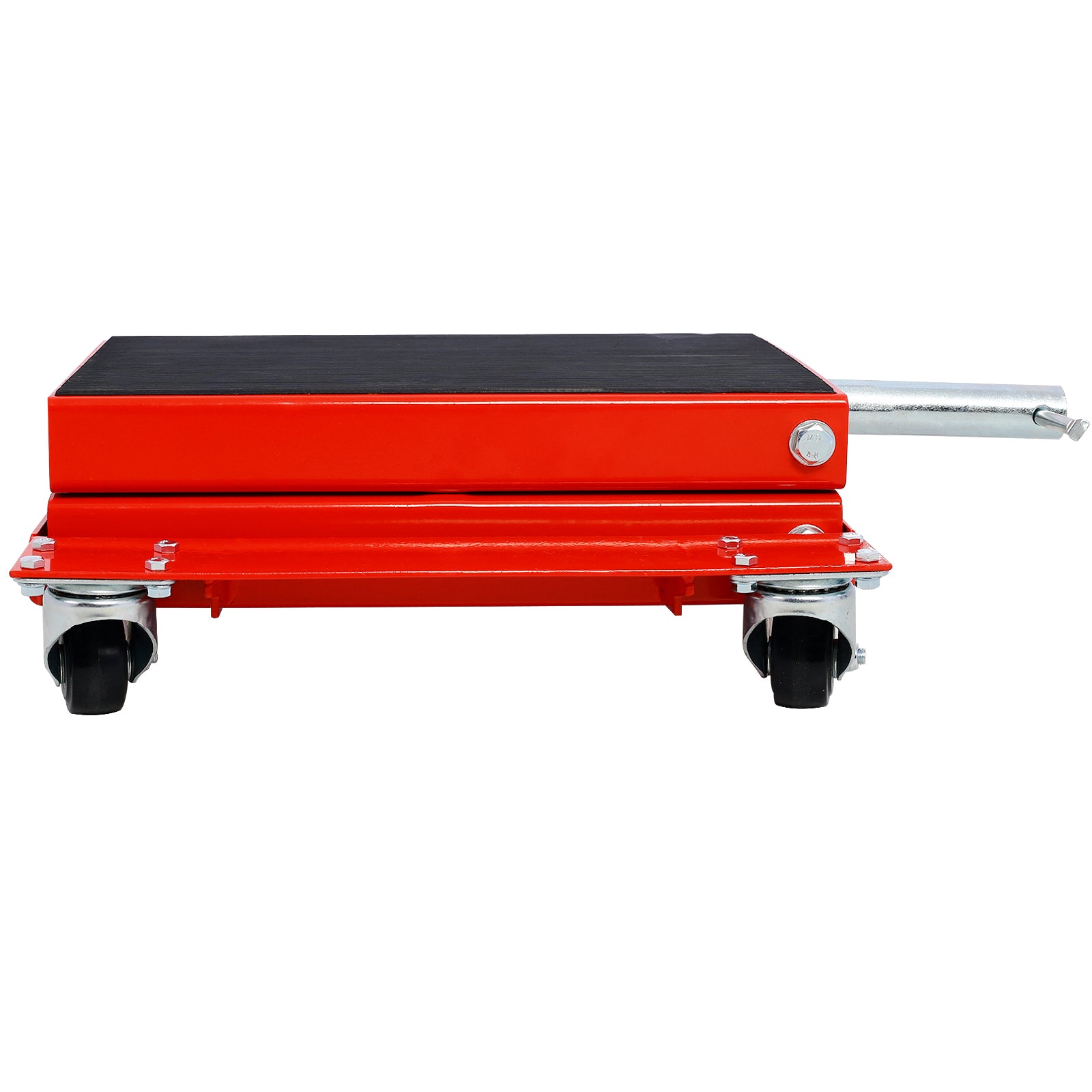 1100lb Motorcycle Lift with Dolly Jack, Scissor Lift Jack