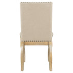 TREXM Set of 2 Upholstered Dining Chairs