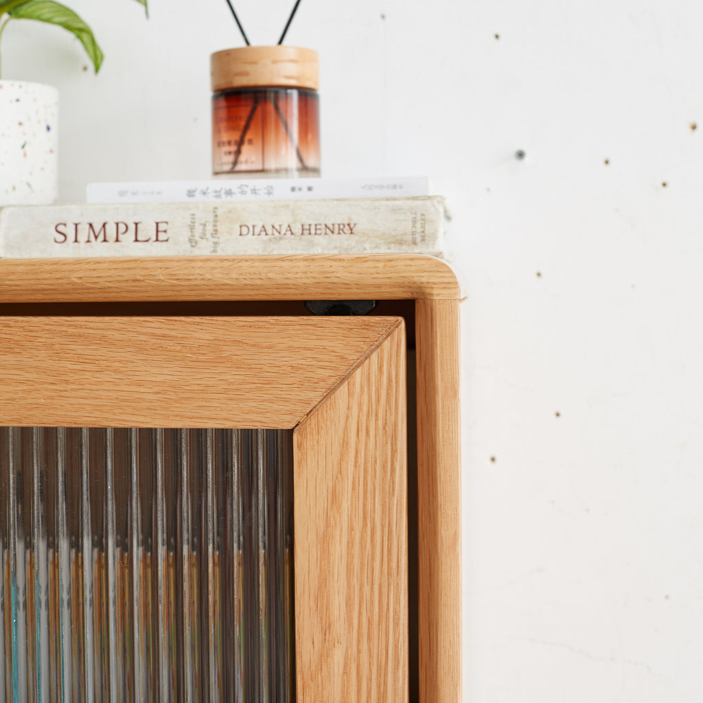 Solid Oak Wood Cabinet
