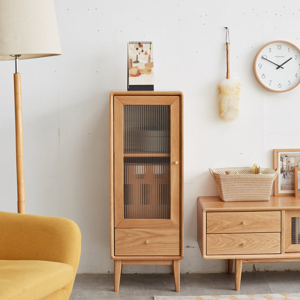 Solid Oak Wood Cabinet