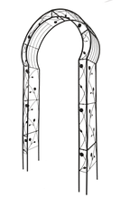 Metal Garden Arch with 8 Styles for Climbing Plants