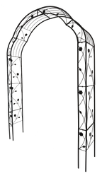 Metal Garden Arch with 8 Styles for Climbing Plants