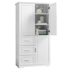 Tall and Wide Storage Cabinet with Doors
