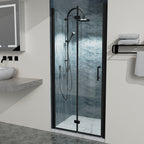 Bi-Fold Semi-Frameless Shower Doors