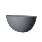 65 Inch Freestanding Solid Surface Soaking Bathtub