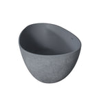 65 Inch Freestanding Solid Surface Soaking Bathtub