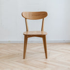 Set of 4 Premium Solid Oak Dining Chairs