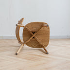 Set of 4 Premium Solid Oak Dining Chairs