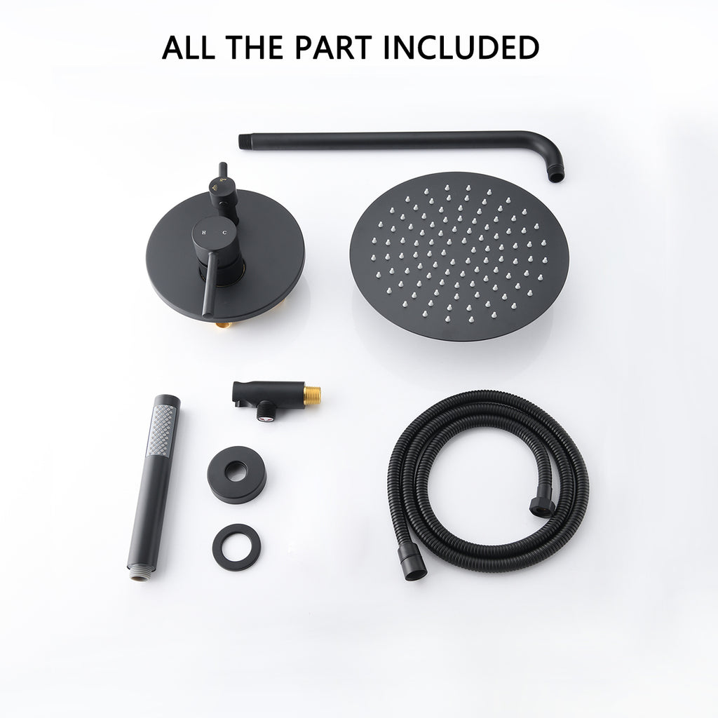 10" Matte Freestanding Tub Faucet