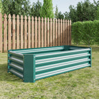 Metal Raised Garden Bed - Rectangle Planter