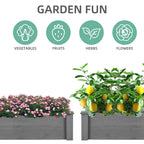 Over Ground Raised Garden Bed 96x28x10''
