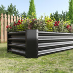 Metal Raised Garden Bed, Rectangle Raised Planter