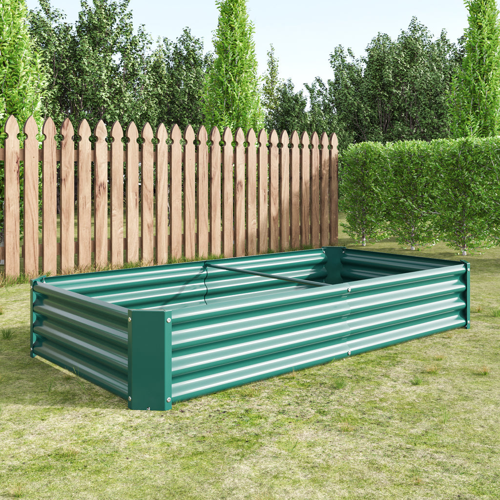 Raised Garden Bed Outdoor, 6×3×1ft