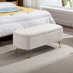 Ivory Storage Bench