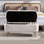 Ivory Storage Bench