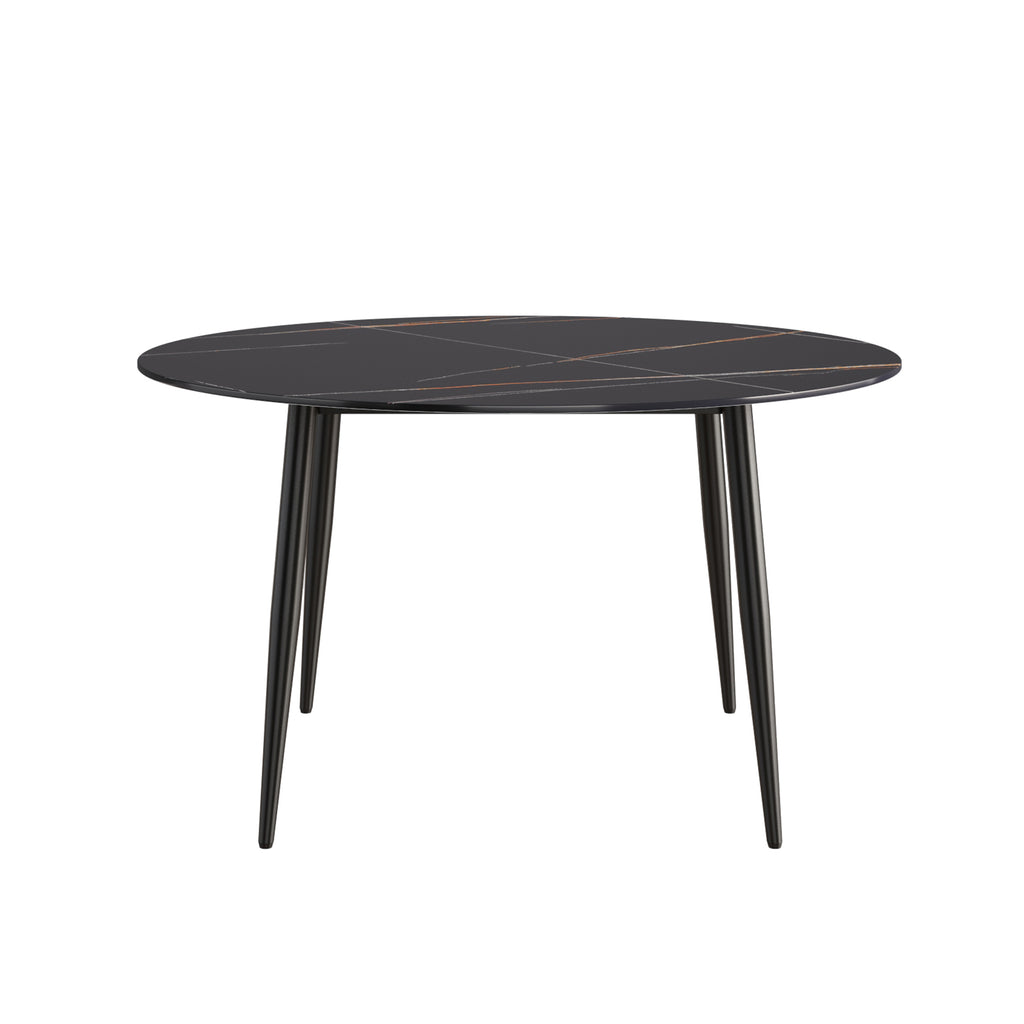53.15" Modern Artificial Stone Dining Table