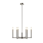 6-Light Contemporary Candelabra Styled Chandelier