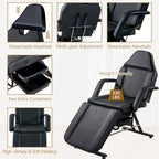 Massage Salon Tattoo Chair with Hydraulic Stool