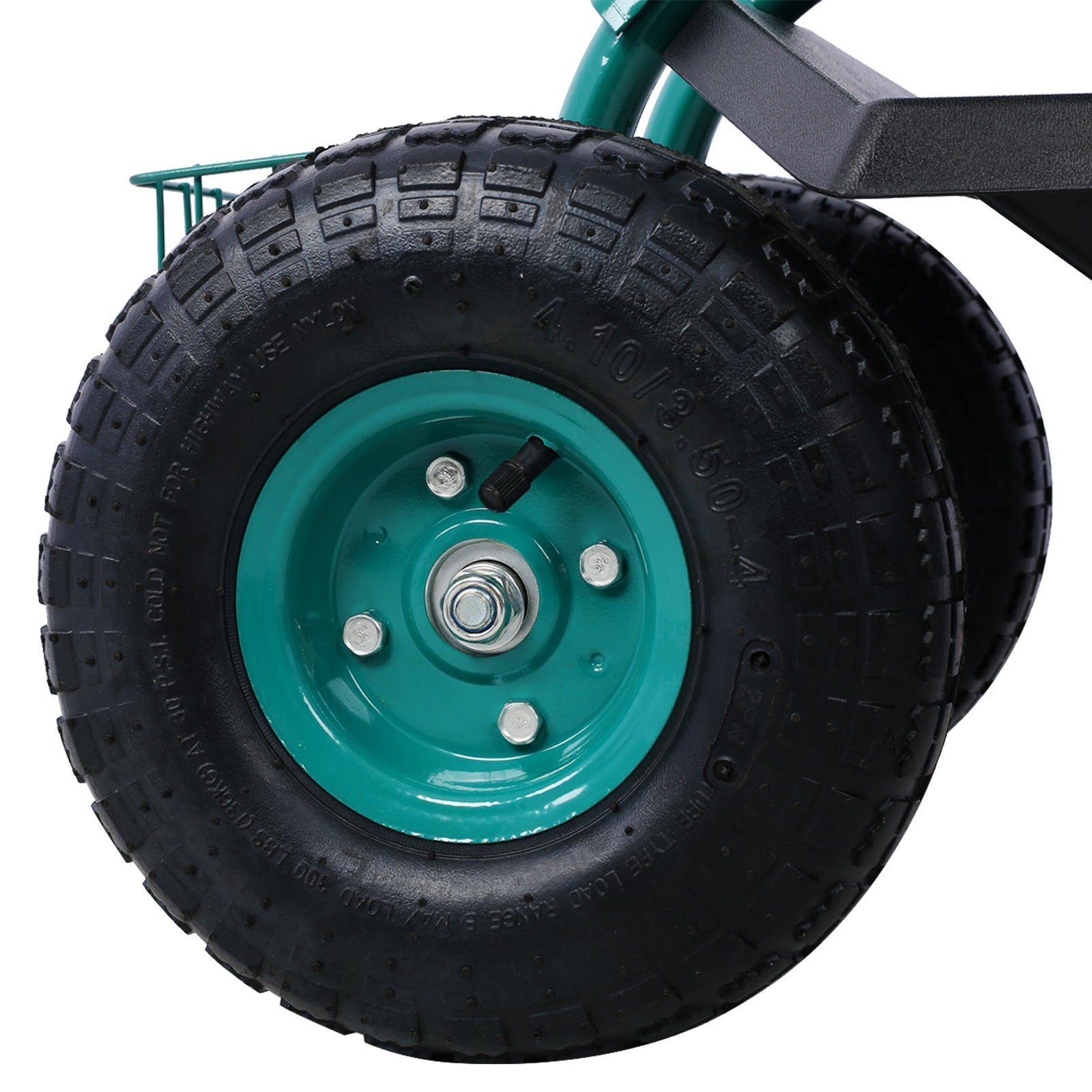 Rolling Garden Scooter Garden Cart Seat with Wheels