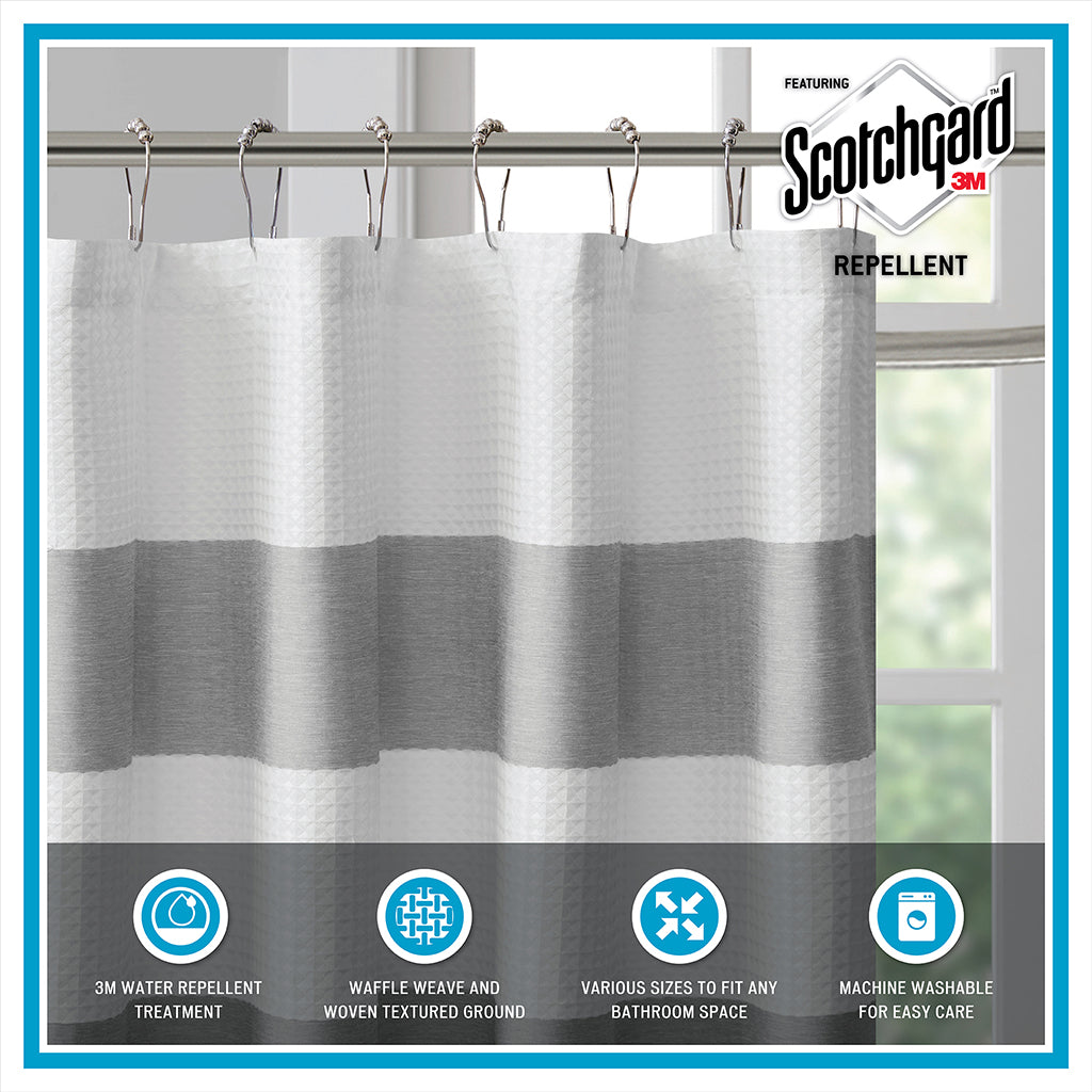 Shower Curtain with 3M Treatment Aqua