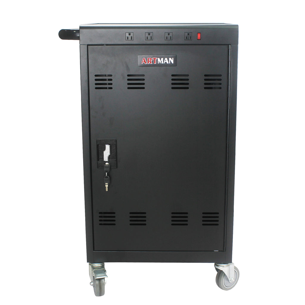 Mobile Charging Cart and Cabinet for Tablets & Laptops