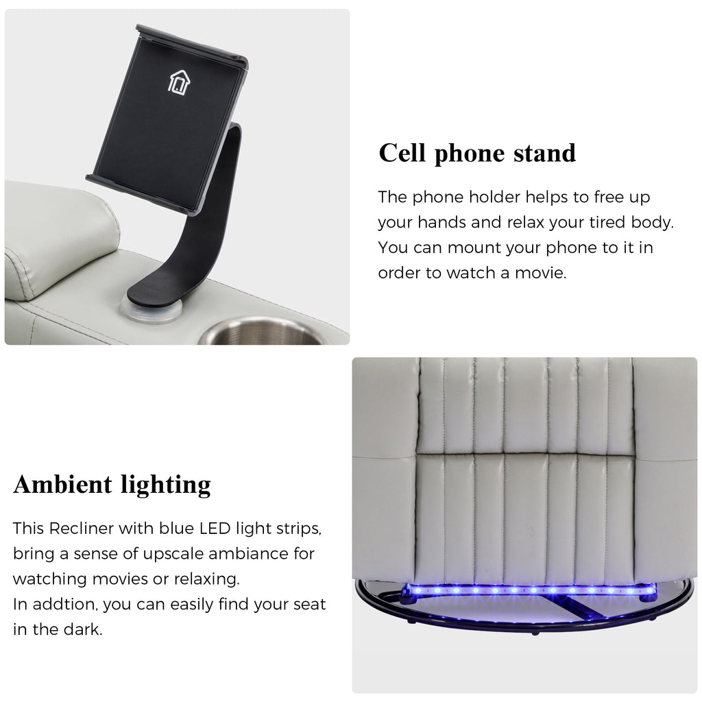 270° Power Swivel Recliner