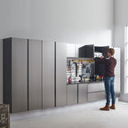 Nova Series Wood Base Door Wall Mounted Garage Cabinet