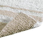 Reversible Bath Rug in Taupe