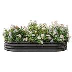 Oval Large Metal Raised Garden Bed